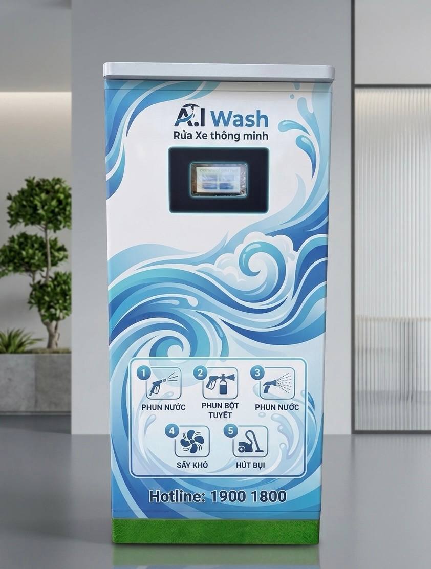 Trạm rửa xe A.I Wash
